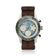 1960 Racing Chronograph, Steel / Sky Blue & Green