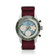 1960 Racing Chronograph, Steel / Sky Blue & Green