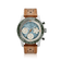 1960 Racing Chronograph, Steel / Sky Blue & Green
