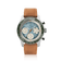 1960 Racing Chronograph, Steel / Sky Blue & Green