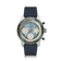 1960 Racing Chronograph, Steel / Sky Blue & Green