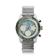1960 Racing Chronograph, Steel / Sky Blue & Green