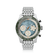 1960 Racing Chronograph, Steel / Sky Blue & Green