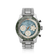 1960 Racing Chronograph, Steel / Sky Blue & Green