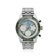 1960 Racing Chronograph, Steel / Sky Blue & Green