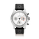 1960 Racing Chronograph by AV86 vintage-inspired chronograph with sapphire crystal, tachymeter bezel, and perforated black leather strap