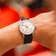 1968 Mechanical by AV86 luxury vintage-inspired automatic dress watch with sapphire crystal and black leather strap