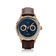 1968 Moonphase, Rose Gold / Dark Blue by AV86 luxury Moonphase watch with sapphire crystal, leather strap, and precise subdials