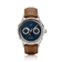 1968 Moonphase by AV86 luxury vintage-inspired moonphase watch with sapphire crystal, textured dial, and brown leather strap