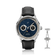 1968 Moonphase by AV86 luxury moonphase watch with sapphire crystal, textured dial, and black leather strap