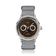 1968 Moonphase by AV86 vintage-inspired moonphase watch with sapphire crystal, textured dial, and woven fabric strap