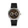 1968 Moonphase by AV86 vintage-inspired moonphase watch with sapphire crystal, moonphase dial, and black leather strap