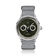 1968 Moonphase by AV86 with vintage-inspired moonphase dial, sapphire crystal, and textured grey fabric strap, Nordic minimalism design
