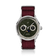 1968 Moonphase by AV86 with vintage-inspired dial, moonphase complication, sapphire crystal, and textured red fabric strap