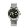 1968 Moonphase by AV86 vintage-inspired moonphase watch with sapphire crystal, textured dial, and metal bracelet strap