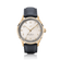 1968 Sixtyeight by AV86 vintage-inspired dress watch with sapphire crystal, elegant dial, gold case, and black leather strap