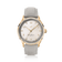 1968 Sixtyeight by AV86 vintage-inspired dress watch with sapphire crystal, gold-tone case, and grey leather strap