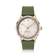 1968 Sixtyeight by AV86 vintage-inspired dress watch with sapphire crystal, gold-tone case, and textured rubber strap
