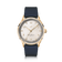1968 Sixtyeight by AV86 vintage-inspired dress watch with quartz movement, sapphire crystal, and blue leather strap