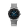 1968 Sixtyeight by AV86 vintage-inspired dress watch with sapphire crystal, blue sunray dial, and stainless steel bracelet strap