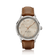 1968 Sixtyeight by AV86 dress watch with vintage-inspired champagne dial, sapphire crystal, and brown leather strap
