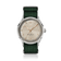 1968 Sixtyeight by AV86 vintage-inspired dress watch with sapphire crystal, subtle dial details, and textured fabric strap