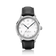 1968 Sixtyeight by AV86 vintage-inspired dress watch with sapphire crystal, minimalist dial, and black leather strap