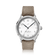 1968 Sixtyeight by AV86 vintage-inspired dress watch with minimalist dial, sapphire crystal, and woven fabric strap