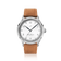 1968 Sixtyeight by AV86 vintage-inspired dress watch with sapphire crystal, subtle dial, and brown leather strap