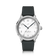 1968 Sixtyeight by AV86 vintage-inspired quartz dress watch with sapphire crystal, minimalist dial, and black leather strap