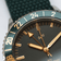 1970 Haagen GMT Automatic by AV86 with vintage-inspired dial, 24-hour bezel, sapphire crystal, and textured fabric strap