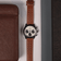 1960 Racing Chronograph by AV86 with vintage-inspired dial, sapphire crystal, chronograph subdials, and perforated leather strap