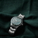 1926 At'sea, Green Turtle Vintage – 39MM by AV86 with sapphire crystal, vintage-inspired diver, compass bezel, and metal bracelet strap