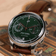 1934 Telechron by AV86 vintage-inspired chronograph with telemeter, sapphire crystal, and brown leather strap