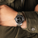 1956 Marine Automatic by AV86 with vintage-inspired dial, sapphire crystal, diver watch, and metal bracelet strap on wrist