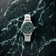 1926 At'sea, Green Turtle Vintage – 39MM by AV86 luxury diver with sapphire crystal, textured dial, rotating bezel, and metal bracelet strap