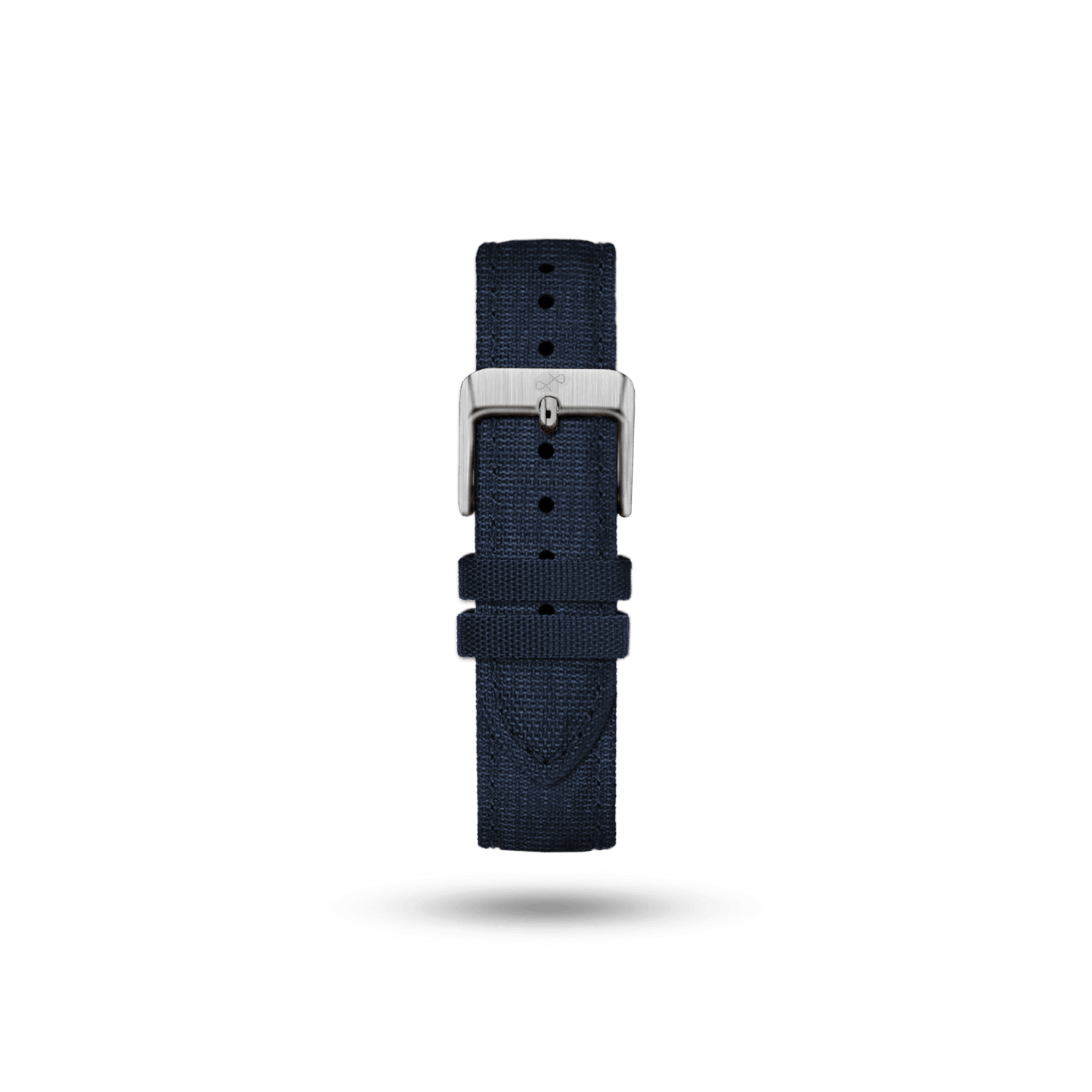 Cordura - Blue strap by AV86 featuring durable textile construction and polished stainless steel buckle for a refined, sporty look