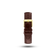 Leather - Dark Brown two-piece strap by AV86 crafted from high-quality leather with polished gold-plated pin buckle and engraved detailing