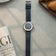1564 Chronodate Automatic by AV86 showcases a vintage-inspired automatic chronograph with a textured blue dial, triple subdials, date window, polished steel case, sapphire crystal, and a refined blue leather strap, reflecting Danish design and Nordic minimalism.