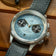 1934 Multichron, Steel / Sky Blue
