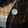1956 Marine by AV86 luxury diver watch with sapphire crystal, vintage-inspired dial, rotating bezel, and textured rubber strap