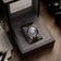 1956 Marine Automatic, Steel / Blue Fade luxury timepiece by AV86 with blue fade dial and sleek steel case in presentation box