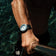 1956 Marine by AV86 diver watch with vintage-inspired dial, sapphire crystal, compass bezel, and textured rubber strap