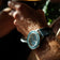 1956 Marine by AV86 vintage-inspired diver with sapphire crystal, compass bezel, and textured rubber strap in casual setting