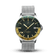 1970 Haagen GMT Automatic Swiss Made by AV86 vintage-inspired GMT watch with sapphire crystal and stainless steel mesh strap