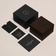 1926 At'sea, Blue Turtle Vintage by AV86 luxury Scandinavian watch packaging set with minimalist black and wood boxes and documentation