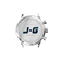 1815 Justin Gatlin by AV86 chronograph watch case back with engraved J.G. logo and Scandinavian design details