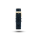 Patterned Leather (Classic) - Navy strap by AV86 showcasing a textured leather finish with a polished gold-tone buckle, exemplifying Nordic minimalism and craftsmanship.
