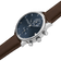 1815 Chronograph by AV86 luxury timepiece with vintage-inspired dial, sapphire crystal, and brown leather strap