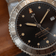 1982 GMT World Traveler by AV86 vintage-inspired GMT watch with sapphire crystal, compass bezel, and metal bracelet strap